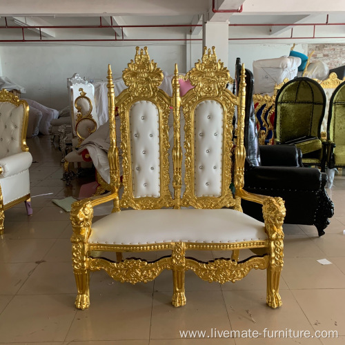 queen event throne chair love seat for sale